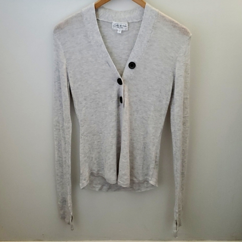 Feel The Piece Terre Jacobs V-cut Ribbed Top